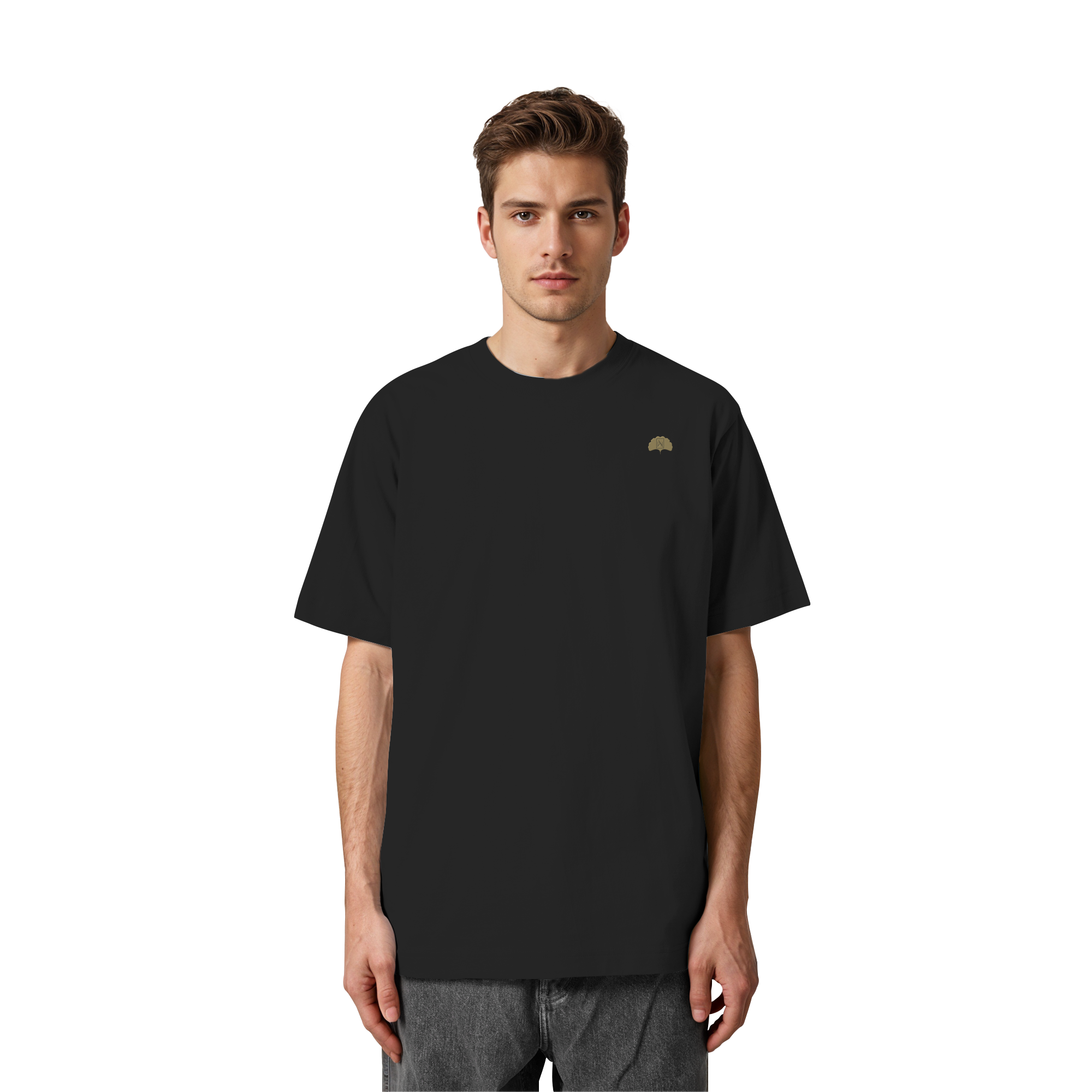 T-Shirt Durable-Streetware bestickt / Oversized / Heavy Organic Baumwolle - 240 g/m²