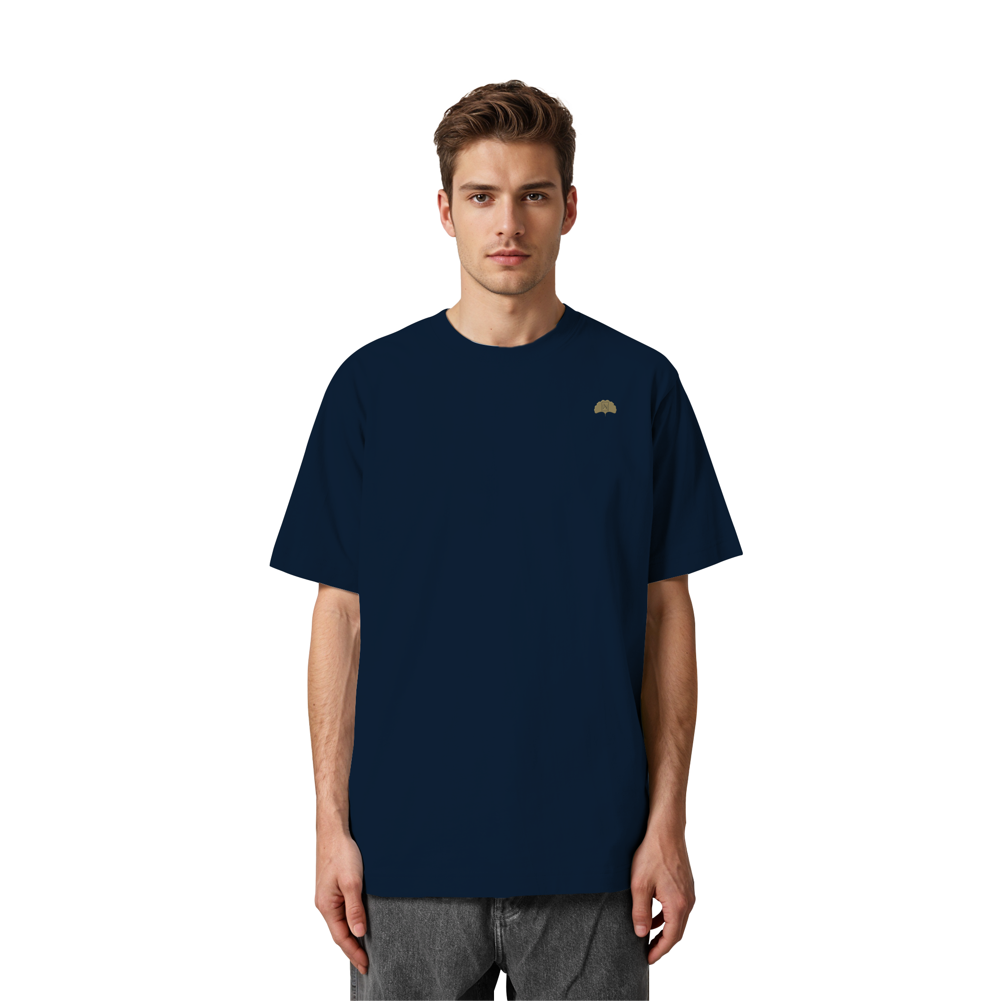 T-Shirt Durable-Streetware bestickt / Oversized / Heavy Organic Baumwolle - 240 g/m²