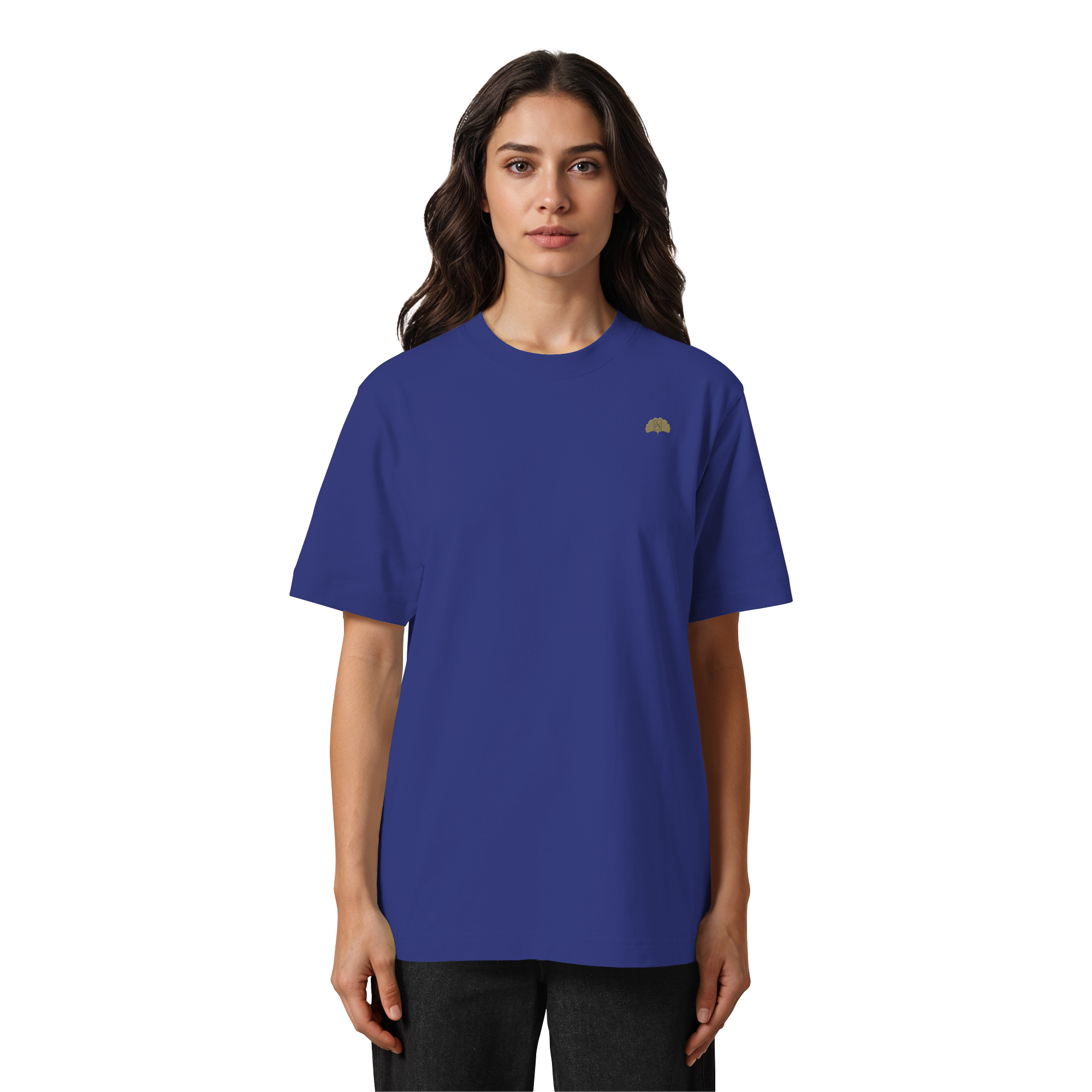 T-Shirt Durable-Streetware bestickt / Oversized / Heavy Organic Baumwolle - 240 g/m²