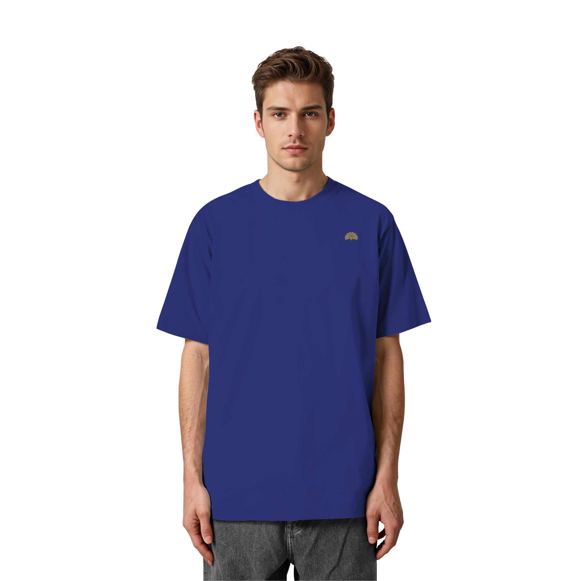 T-Shirt Durable-Streetware bestickt / Oversized / Heavy Organic Baumwolle - 240 g/m²