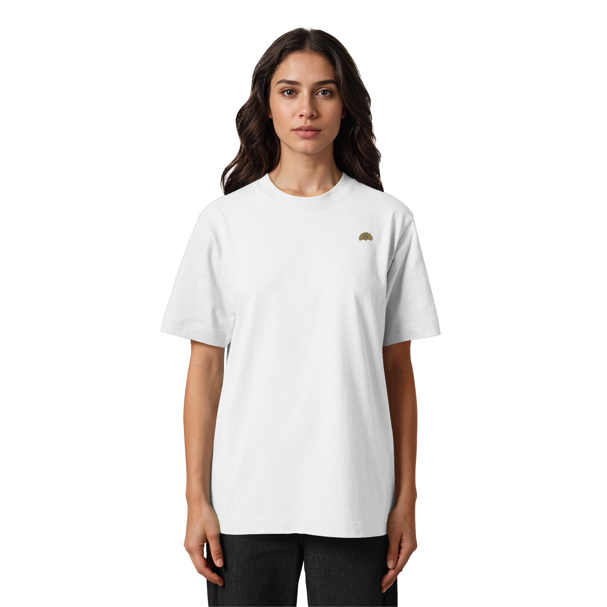 T-Shirt Durable-Streetware bestickt / Oversized / Heavy Organic Baumwolle - 240 g/m²
